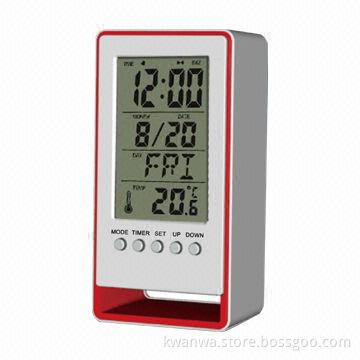 Cheap digital clock with temperature and humidity display